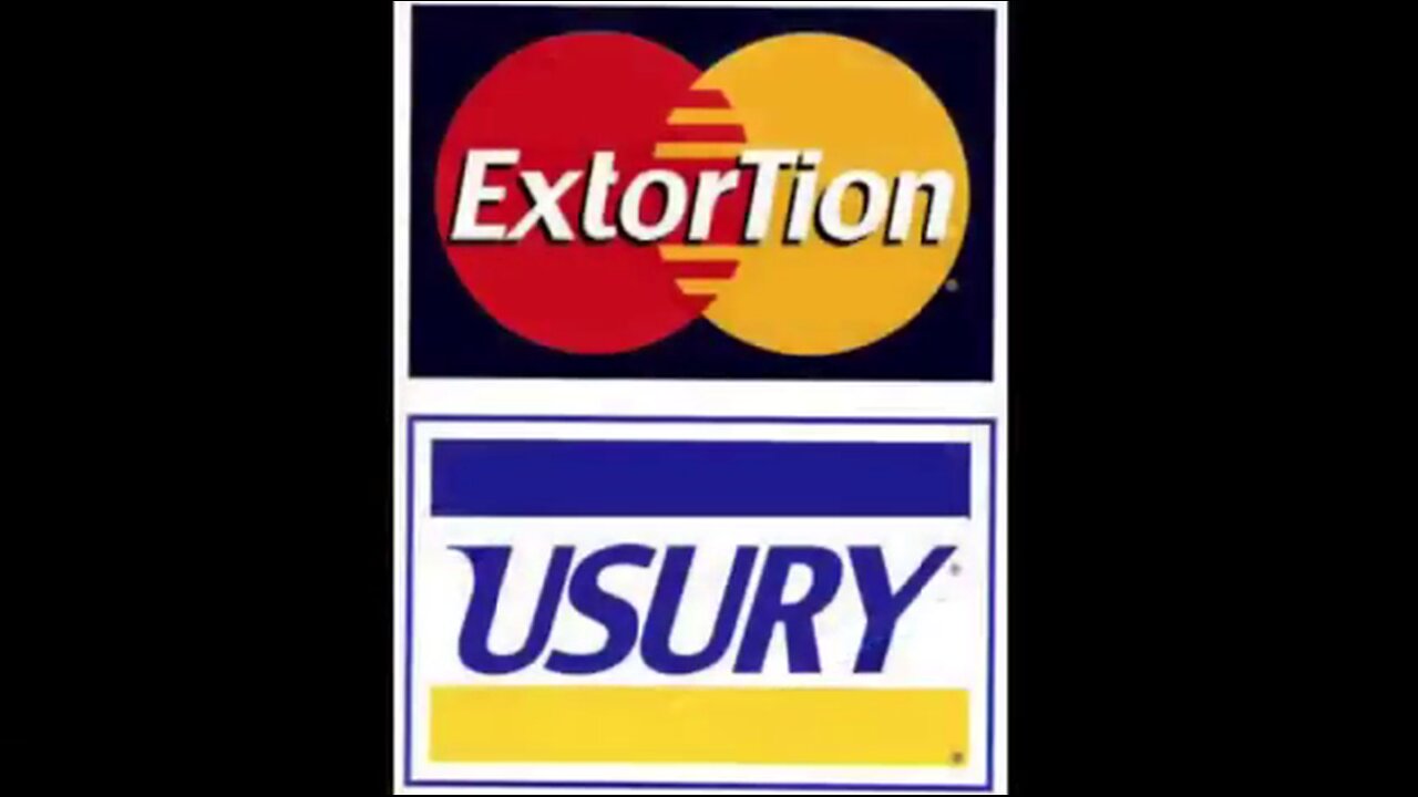 The Cancer of the World: Usury...