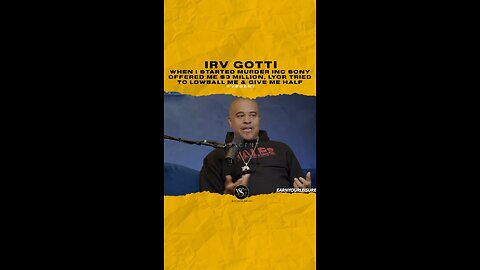 #irvgotti When I started murder inc Sony offered me $3mill, Lyor tried to lowball me & give me half