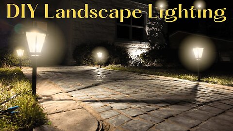 Increase Your Home Value With Landscape Lighting!