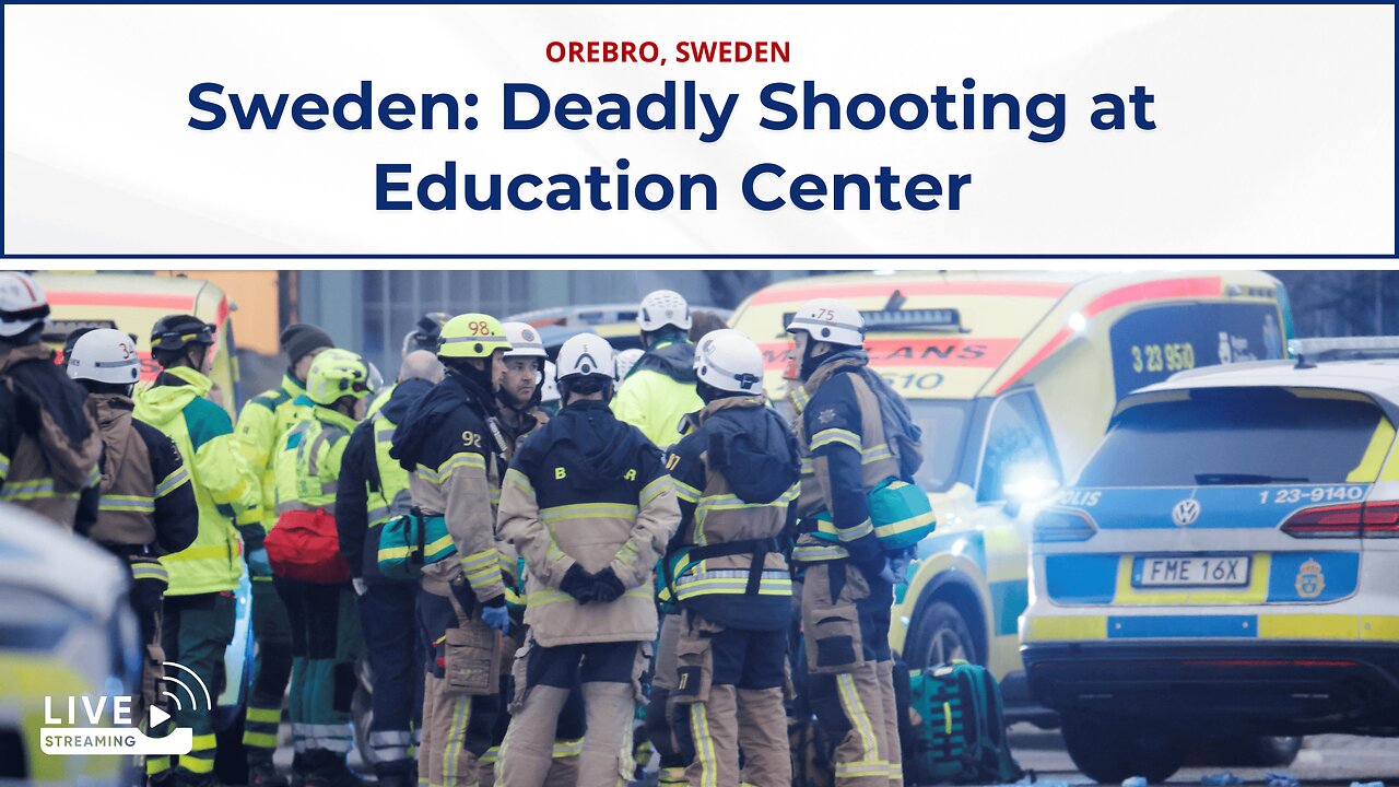 Swedish Police Brief on Deadly Orebro School Shooting | Amaravati Today