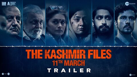 Trailer: Kashmir Files (Islamic Terrorism Inflicted Upon Hindus)