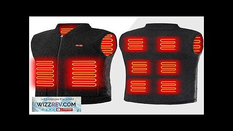 TENGOO HV-08 Heated Vest 8 Heating Areas USB Charging 3 Gear Temperature Review