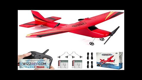 HAWK'S WORK 2 Channel RC Airplane RC Plane Ready to Fly 2.4GHz Review