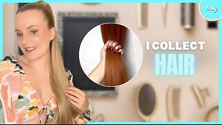 I've Collected 30,000 Strands Of My Own Hair | HOOKED ON THE LOOK