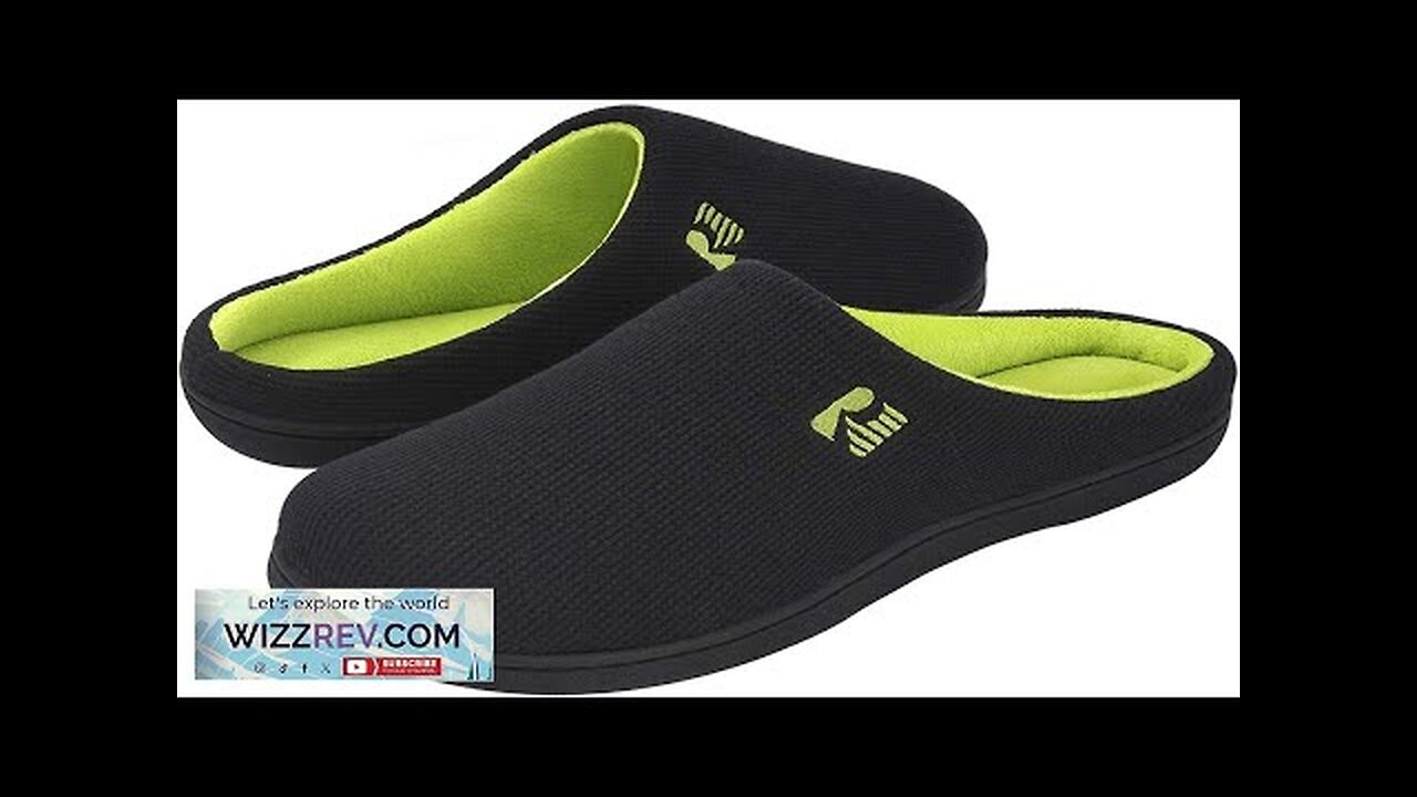 RockDove Men's Original Two-Tone Memory Foam Slipper Review