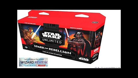 Star Wars: Unlimited TCG Spark of Rebellion Two-Player Starter Set Learn Review