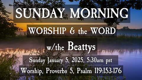 🌞 SUNDAY MORNING ✝️