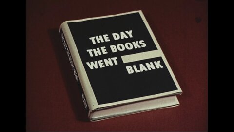 The Day The Books Went Blank (1961 Original Colored Film)