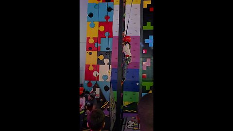 Calista reaches the top!!!