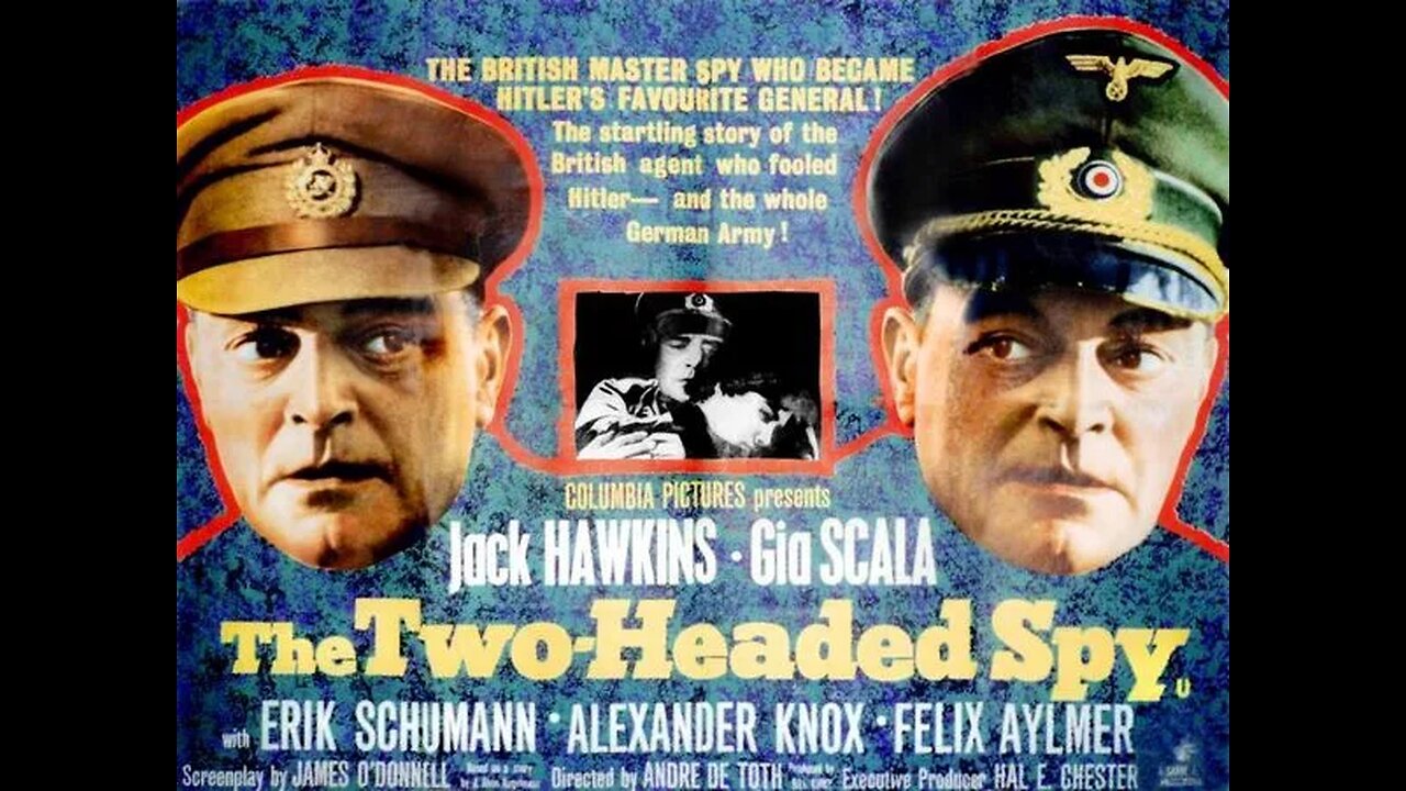 The Two Headed Spy 1958 colorized (Jack Hawkins)