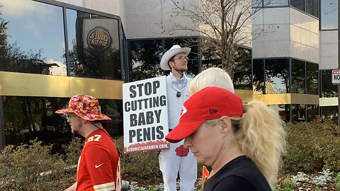 Bloodstained Men and security have arrived at the Super Bowl New Orleans