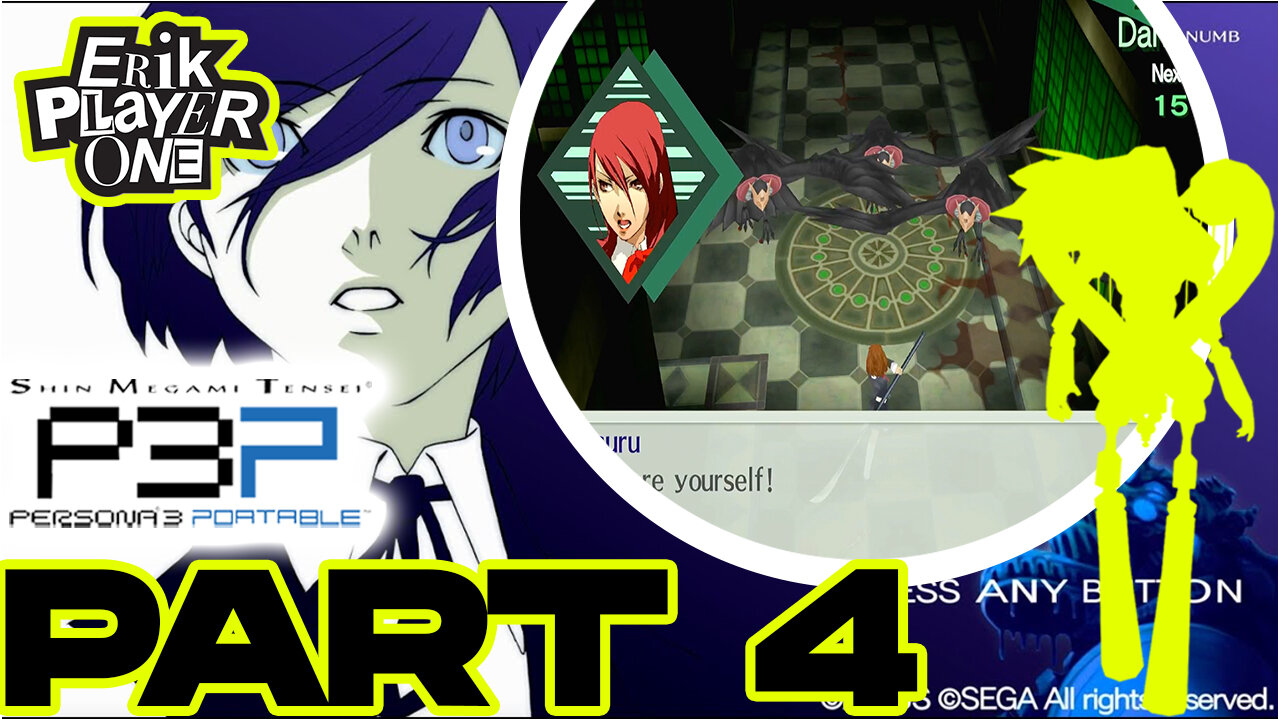Shin Megami Tensei: Persona 3 Portable (2009) - (Part 4) - Defeated by Level 5 Boss