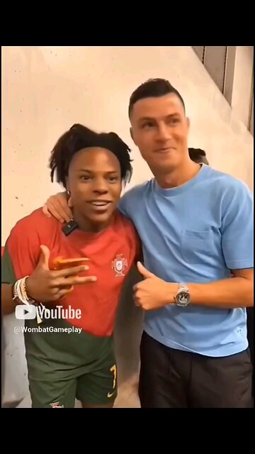 Ishowspeed and Ronaldo