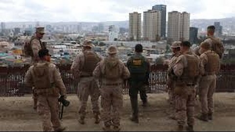 US troops reinforcing border near San Diego