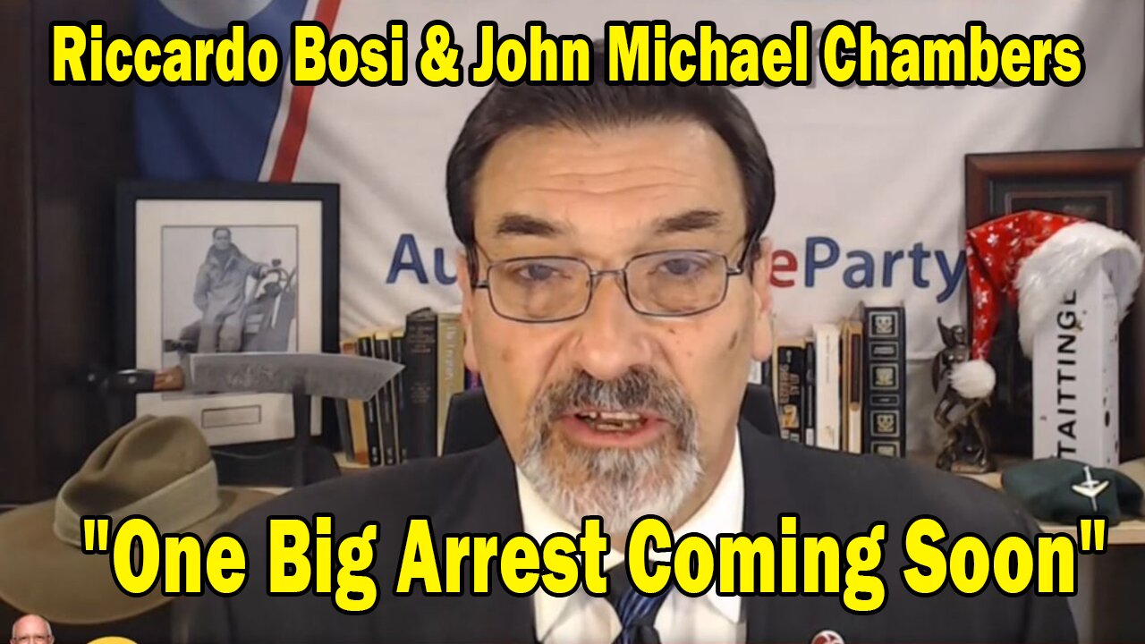 Riccardo Bosi & John Michael Chambers Update: "One Big Arrest Coming Soon"