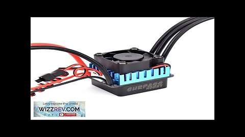 Surpass Hobby 60A Brushless ESC Partly Waterproof For 1/10 RC Car Support Review