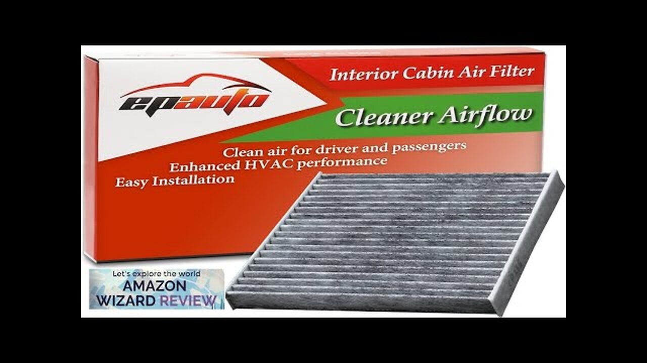 EPAuto CP285 (CF10285) Premium Cabin Air Filter includes Activated Carbon Review