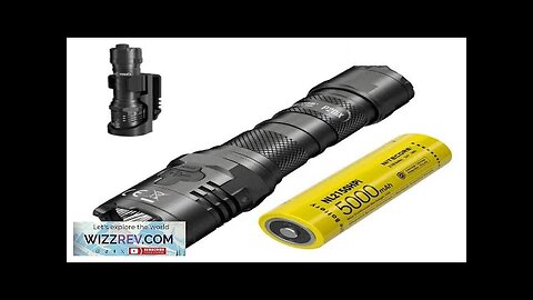 NITECORE P20iX 4000 Lumen USB-C Rechargeable Flashlight With 21700 Battery High Lumen Review