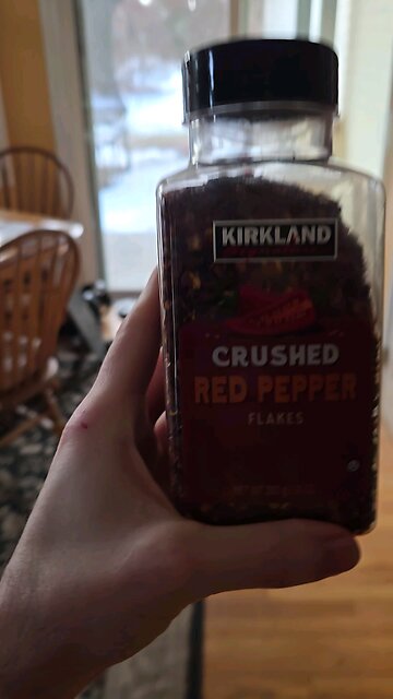 Mouse Flavored Cat Food And Red Pepper