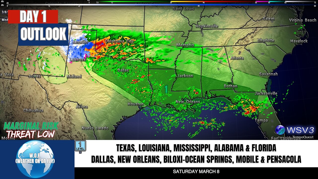 🌪️ Severe Storms Tonight: Hail & Tornado Risk! 3/8/25 #shorts #weatherupdate #severeweather