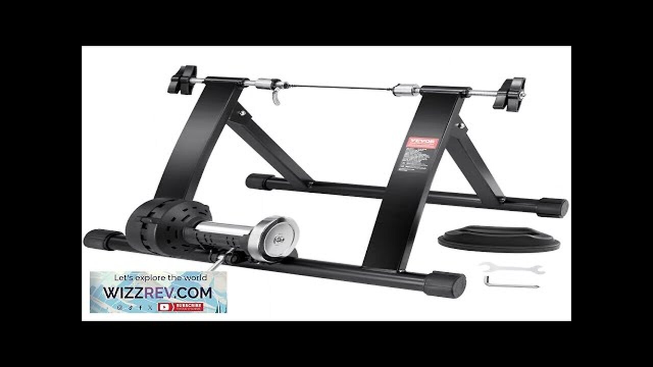 VEVOR Bike Trainer Stand Magnetic Stationary Bike Stand for 26"-29" Wheels Noise Review