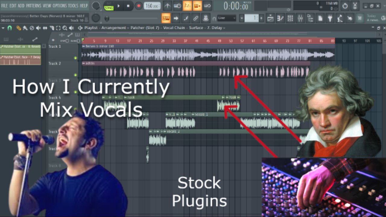 How to Mix Rap Vocals With Stock Plugins- FL Studio Tutorial