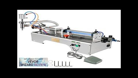 VEVOR Horizontal Pneumatic Liquid Filling Machine 50-500ml Pneumatic Bottle Filling Machine Review