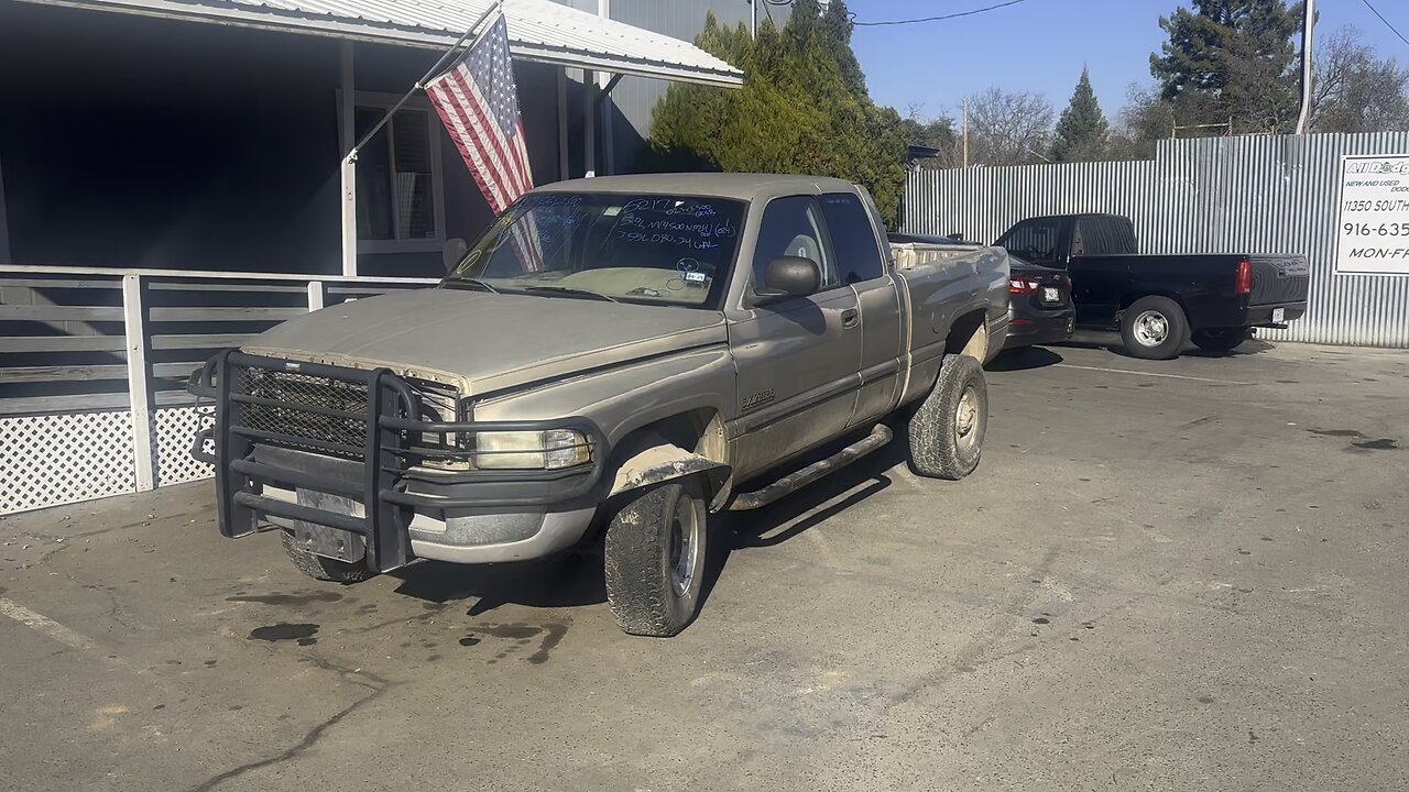 2002 Ram 2500 Diesel Manual STK# 5217