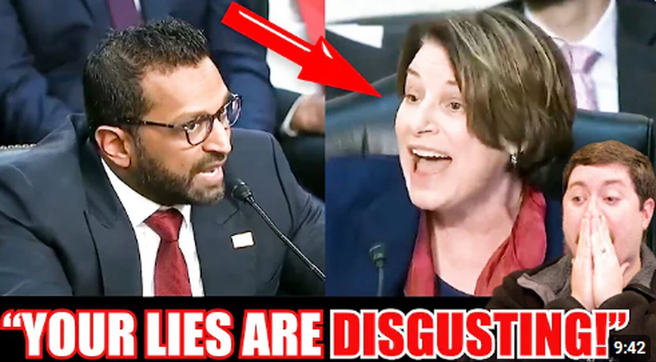 Kash Patel DESTROYS Amy Klobuchar so bad everyone in congress LAUGHS at her meltdown