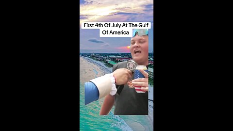 First 4th Of July At The Gulf Of America
