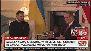 After Getting Kicked Out Of The White House PM Starmer Welcomes Zelensky