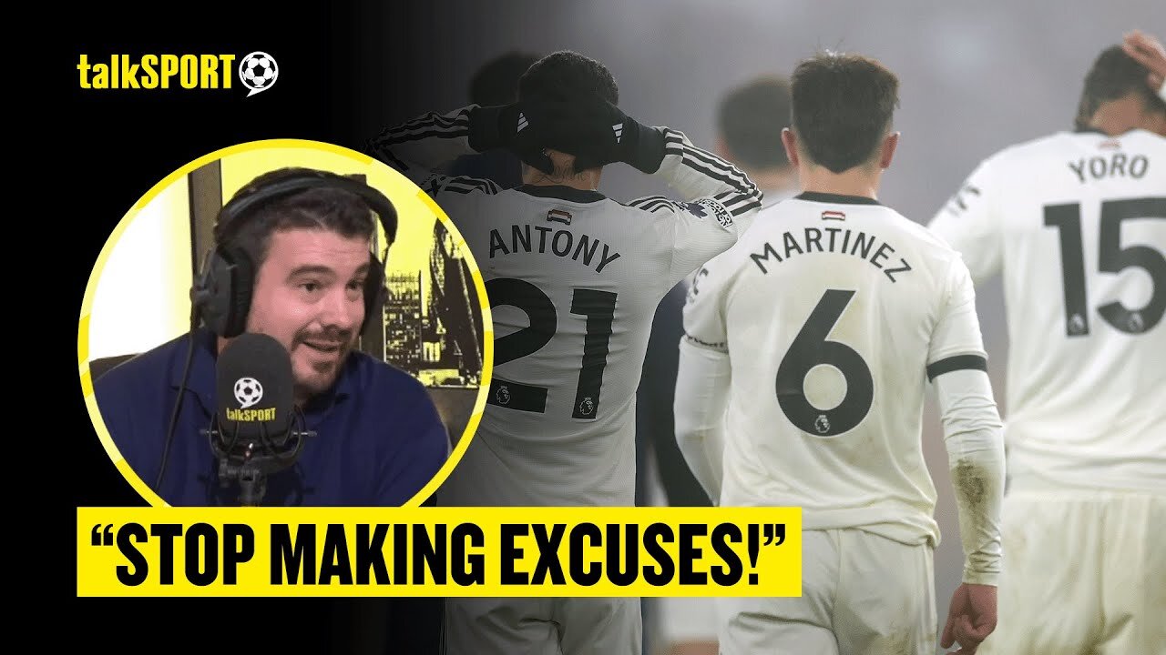 "They Are Garbage!" Alex Crook HAMMERS Man United Players After 2-0 LOSS To Wolves!