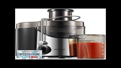 Juicer Machines Juicers Extractor Easy to Clean HOUSNAT Centrifugal Extractor Juicer 3 Review