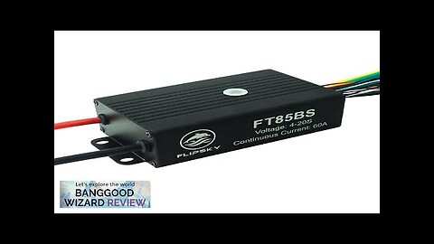 Flipsky 84V 60A ESC with Aluminum Case for Electric Skateboard Scooter Ebike Review