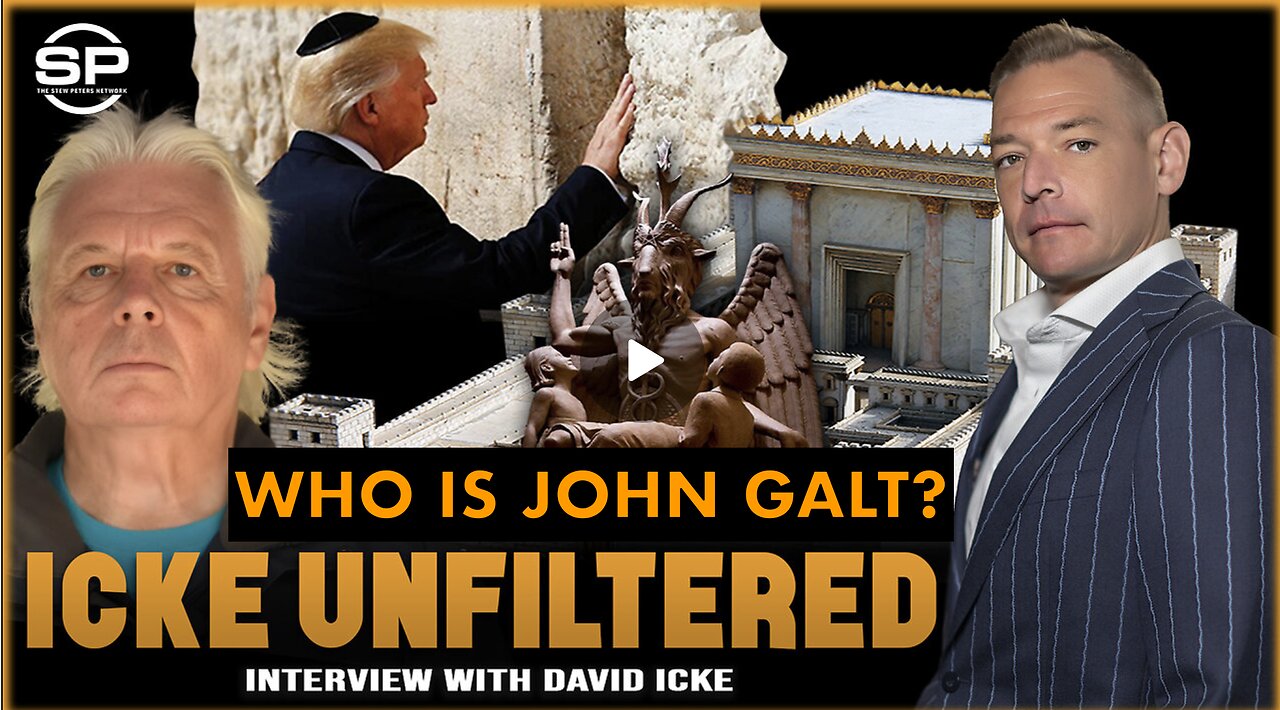 STEW PETERS W/ David Icke Part III: Trump, The Third Temple & The Anti-Christ. SGANON, JUAN O'SAVIN