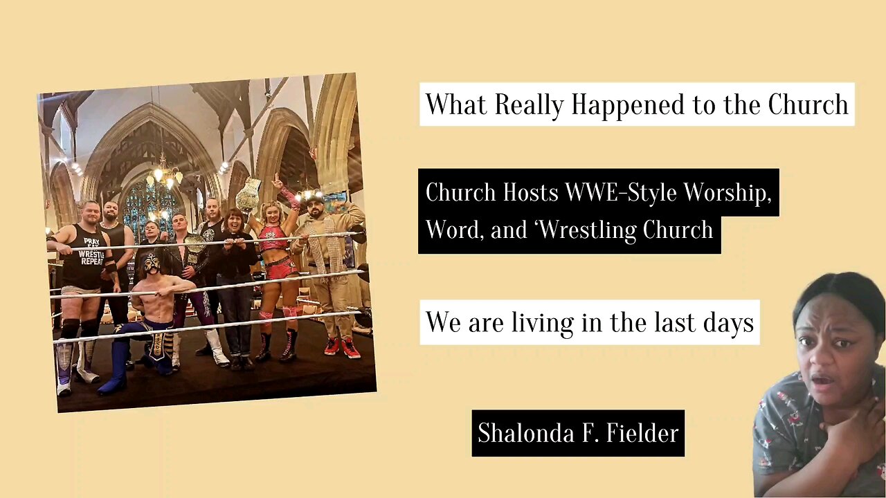 Church Hosts WWE-Style Worship Word, and 'Wrestling Church (disturbing)