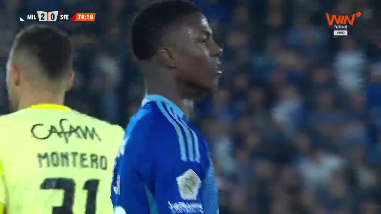 Chelsea scouts were watching him, he was standing on the ball. Then the madness began.