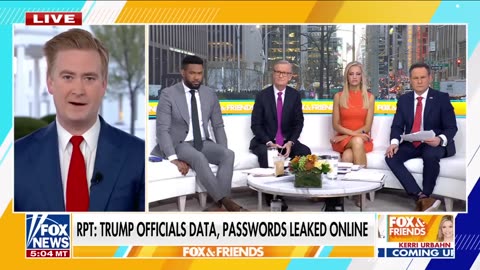 Top Trump officials' personal data reportedly leaked online