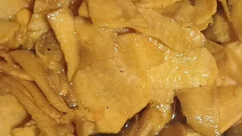 Caramel sweet potatoes