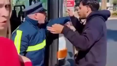 Bus Driver Stands Up For Elderly