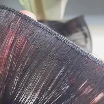 HOW HAIR EXTENSION WEFS ARE MADE MUST WATCH!!