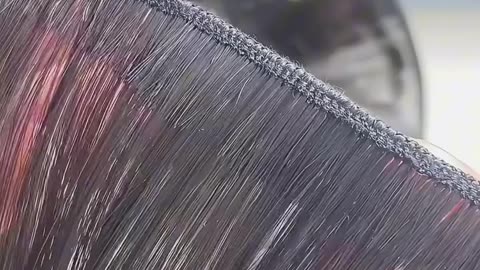 HOW HAIR EXTENSION WEFS ARE MADE MUST WATCH!!