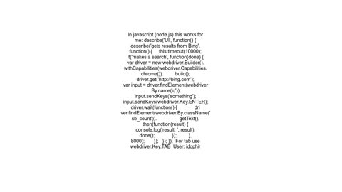 Press TAB and then ENTER key in Selenium WebDriver