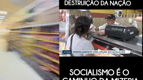 COMUNISMO É A DESTRUIÇÃO DA NAÇÃO, SOCIALISMO É O CAMINHO DA MISÉRIA