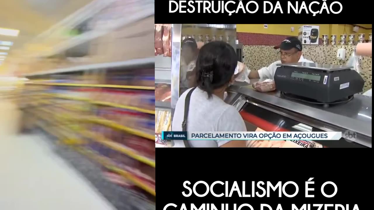 COMUNISMO É A DESTRUIÇÃO DA NAÇÃO, SOCIALISMO É O CAMINHO DA MISÉRIA