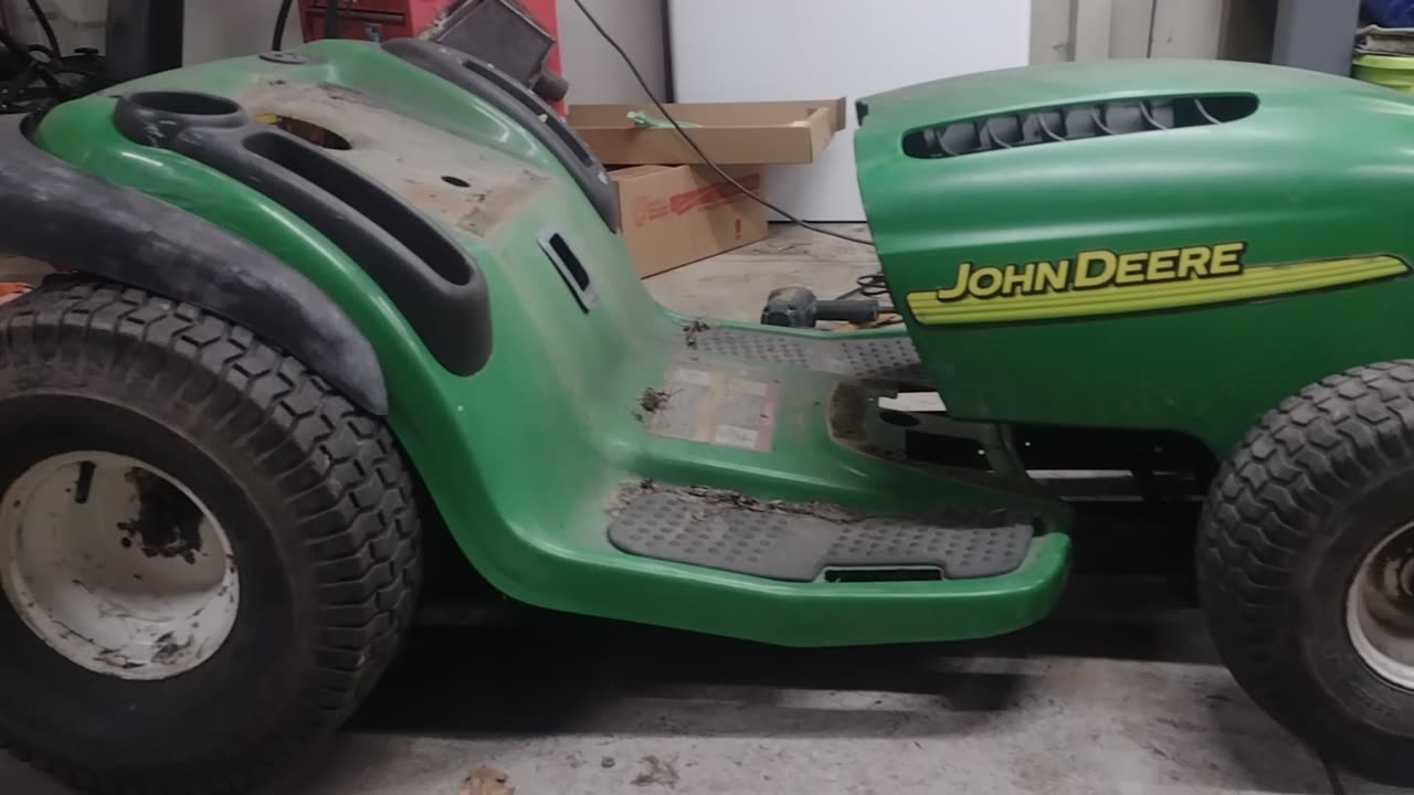 Slammed racing mower