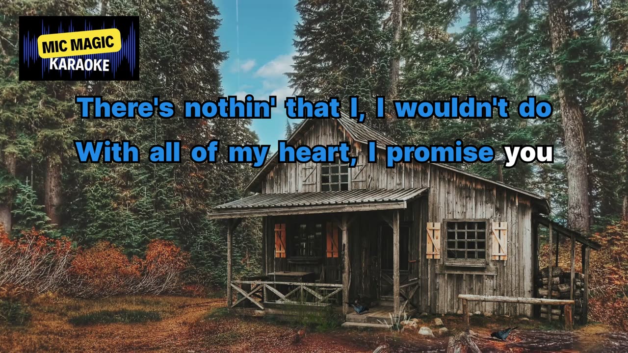 I PROMISE YOU - MICHAEL BOLTON - BEST HD KARAOKE