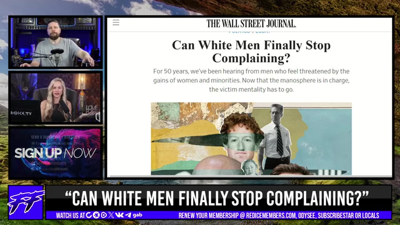 “ Can White Men Finally Stop Complaining?"