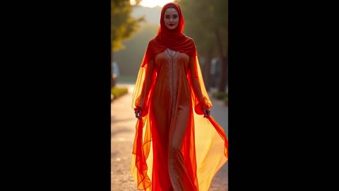 Magical Muslim Models AI Look Book | Stunning Modest Fashion & Futuristic Elegance