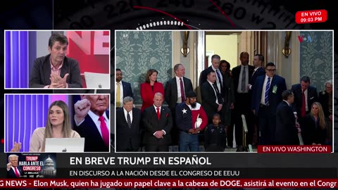 EN VIVO Y EN ESPAÑOL: El presidente Trump se dirige a una sesión conjunta del Congreso - 4/3/25